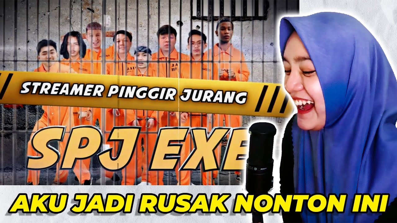 JANJI GA NGAKAK SAMPAI AH , REACTION AKMJ STREAMER PINGGIR JURANG , SPJ EXE
