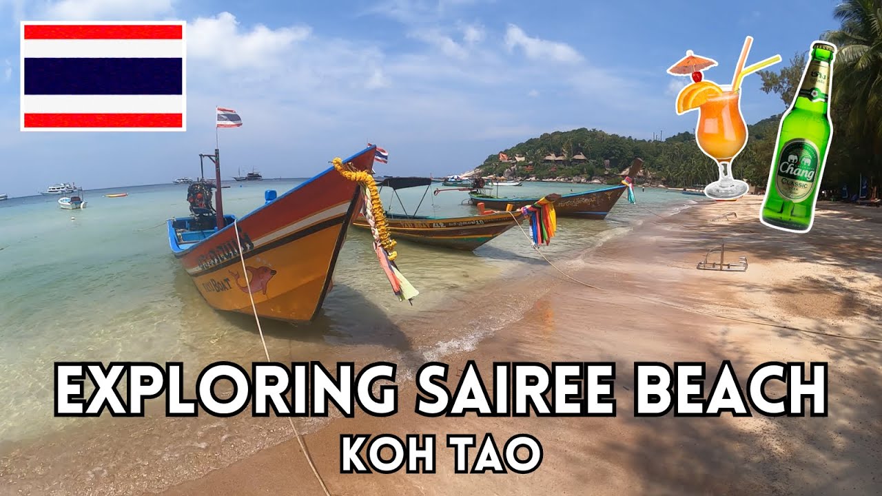 Exploring Koh Tao: Sairee Beach | Paradise Found | Thailand Travel Vlog
