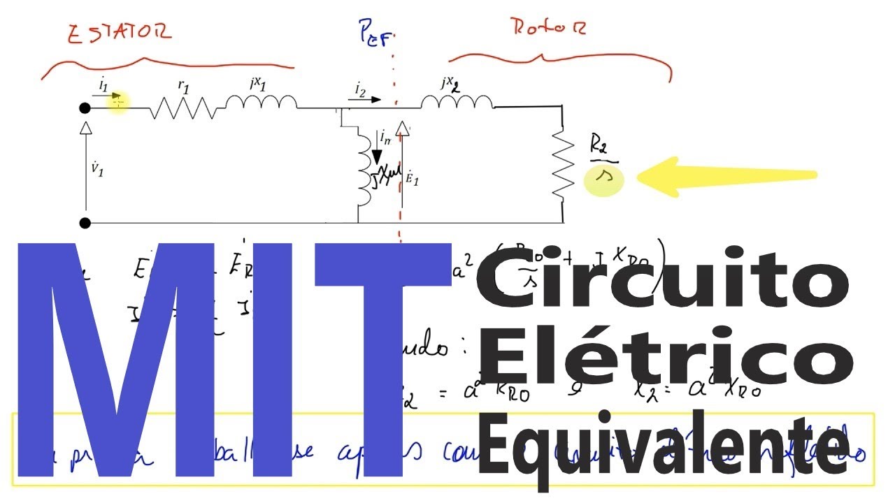Motor de Indução Trifásico e seu Circuito Elétrico Equivalente 