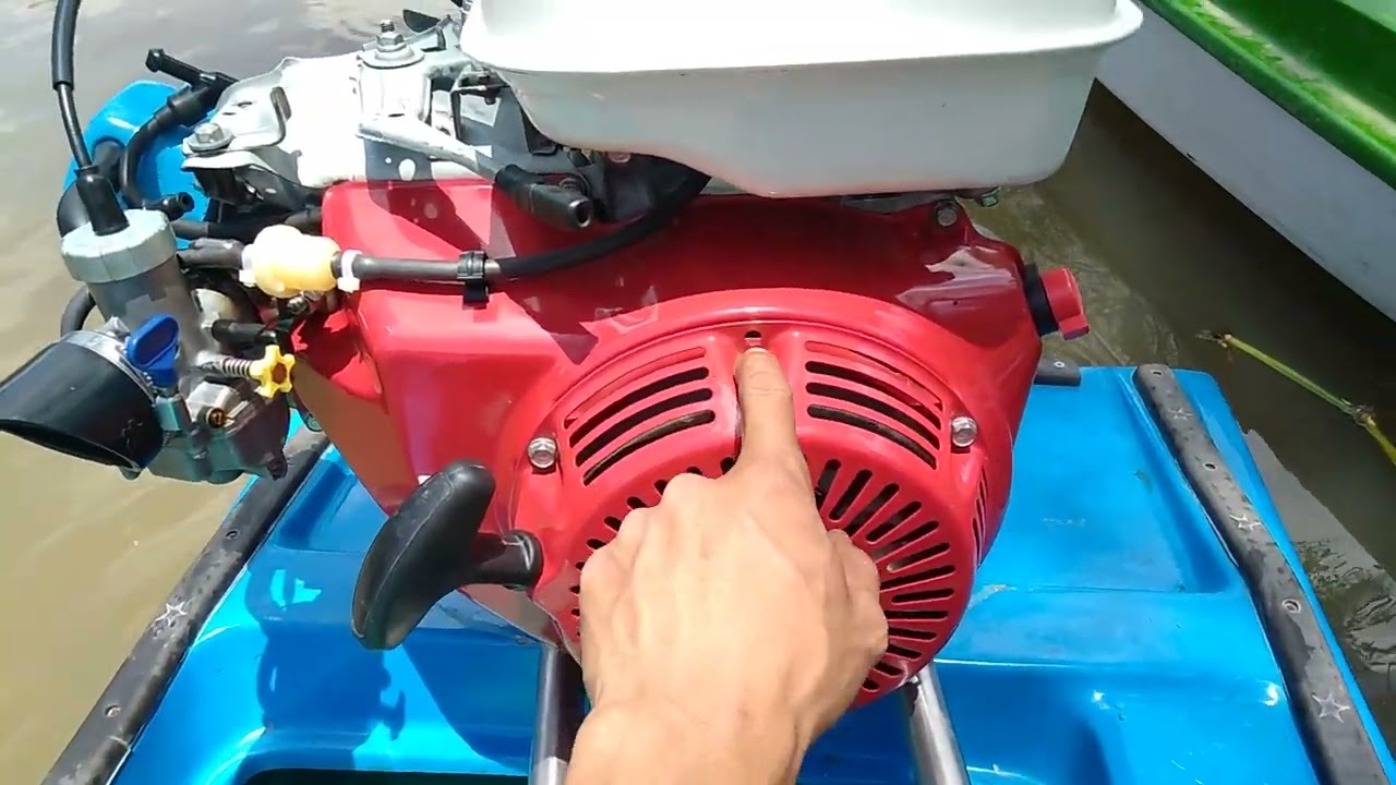 Test máy Honda 13hp Vỏ composite 5m1 . ĐT:0939579433 Toàn . Zalo:0898833238