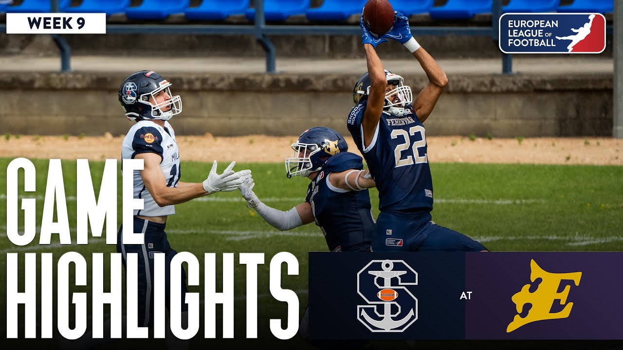 Milano Seamen @ Fehervar Enthroners - Highlights | Week 9