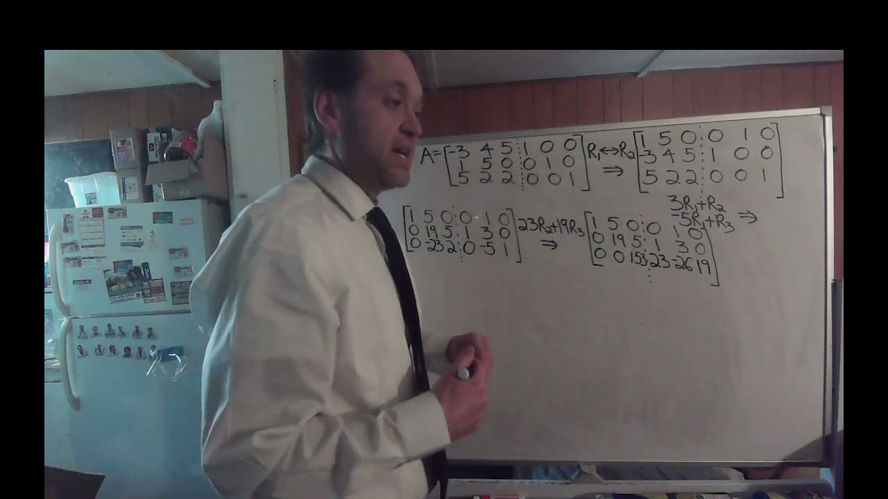 The Inverse of a 3x3 Matrix