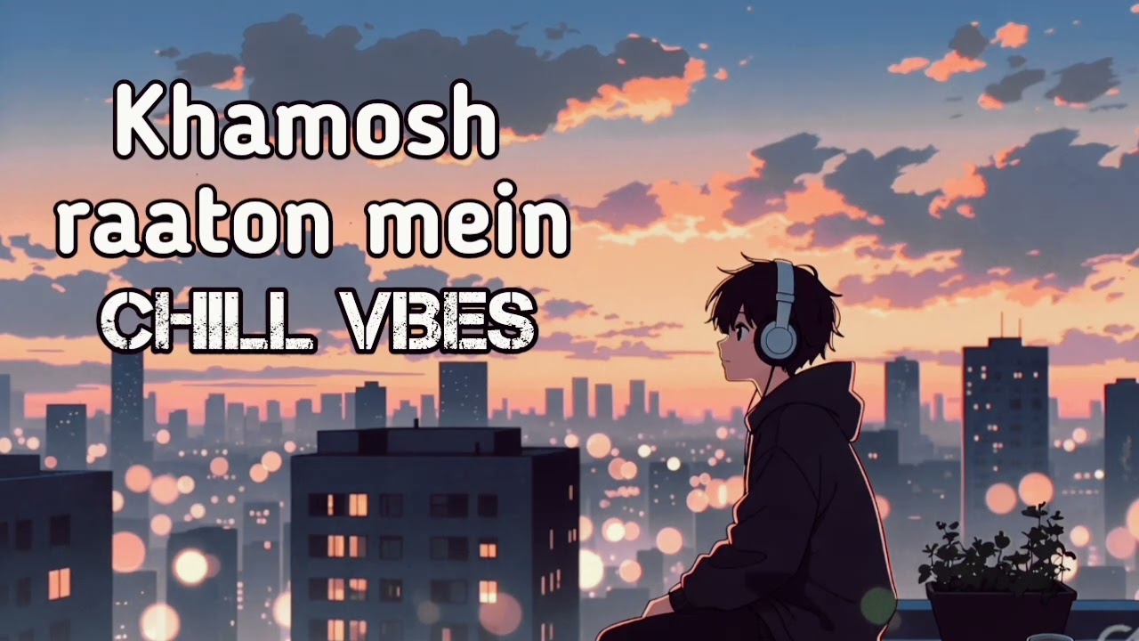 Khamosh Raaton Mein – Hindi Lofi Song | Relaxing Chill Beat | Night Vibes | Study & Sleep Music