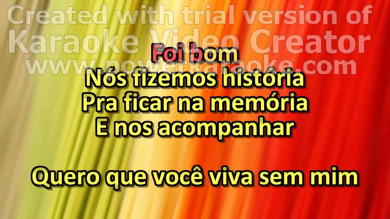 Depois Karaokê Tom Masculino