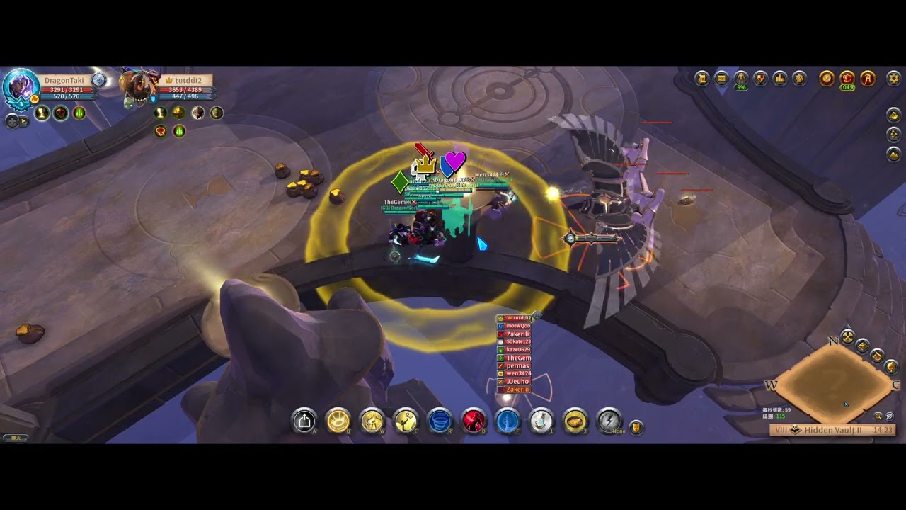 Albion Online | 2025/03/11 AVA Raid | T8.2 | Main Healer