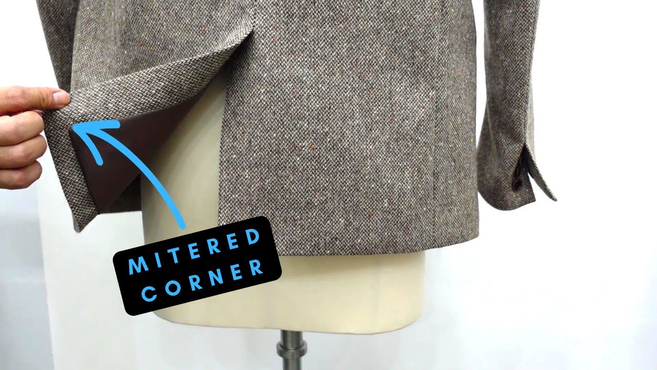 Very Useful Technique for Sewing the Back Vent Beautifully