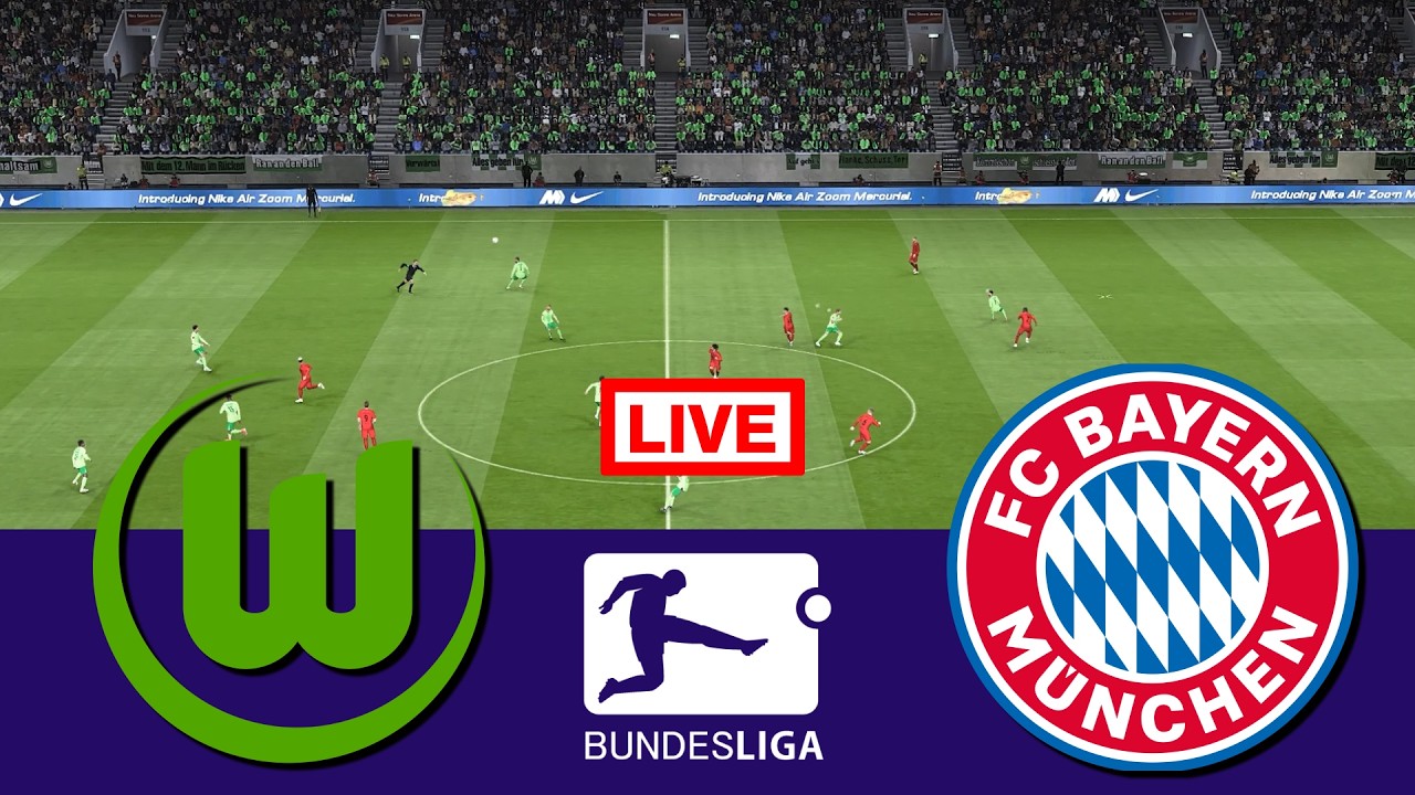 🔴 LIVE : Wolfsburg gegen Bayern M&uuml;nchen | Bundesliga 2025/26 | Vollst&auml;ndiges Spiel-Streaming