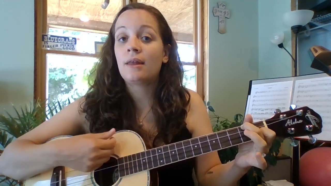 Easy Baritone Ukulele Tutorial - Happy Birthday (key of G)