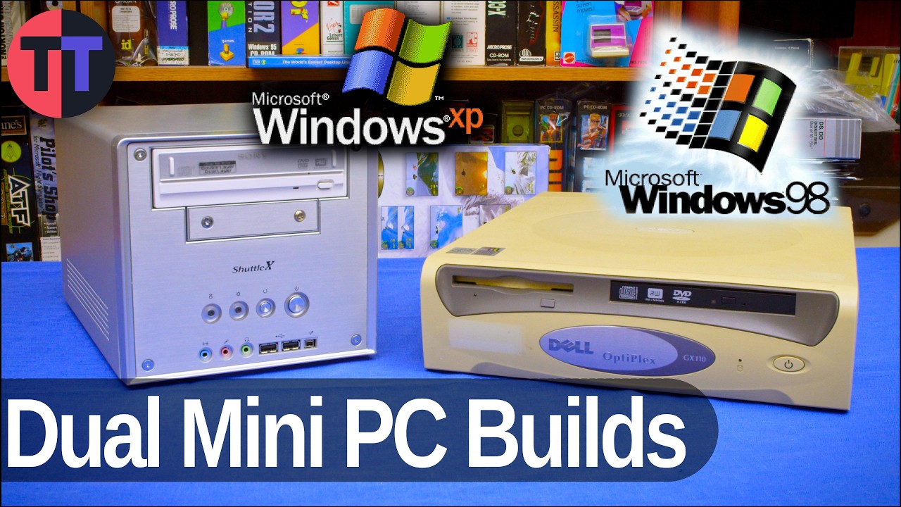 Mini PC Builds for Windows 98 and XP