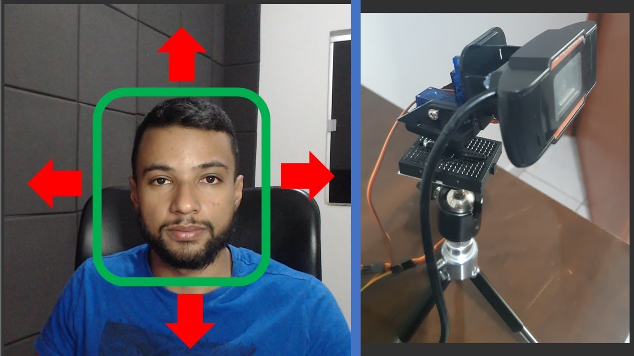Rastreamento o rosto (Face Tracking) com Visão Computacional e Arduino