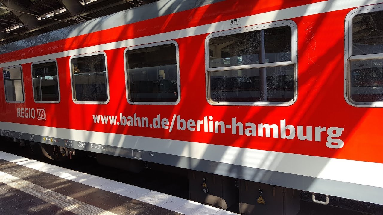 100. Regionalbahn Video: Berlin-Hamburg-IRE in Berlin Ostbahnhof: IRE4278 Hamburg Hbf