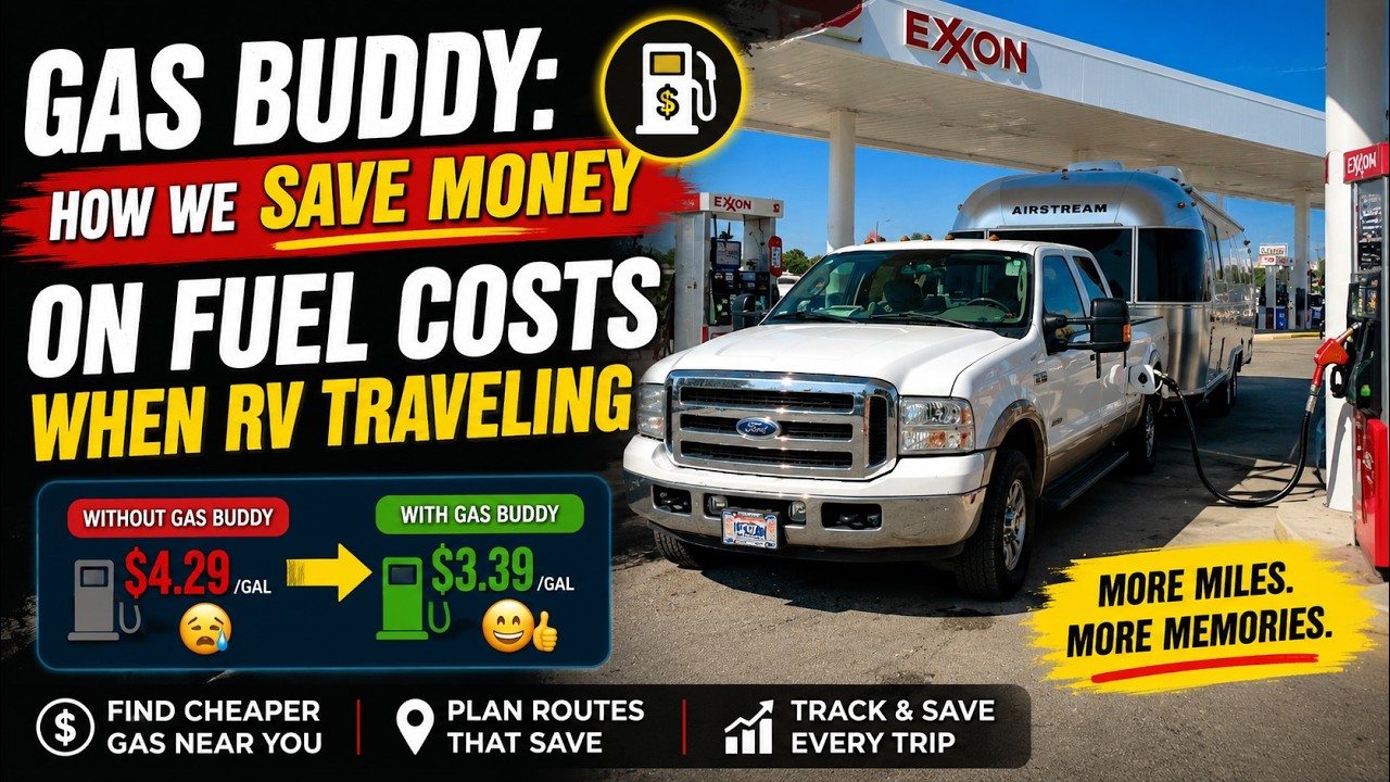 GasBuddy for RV Travel: How We Save Money on Fuel Costs