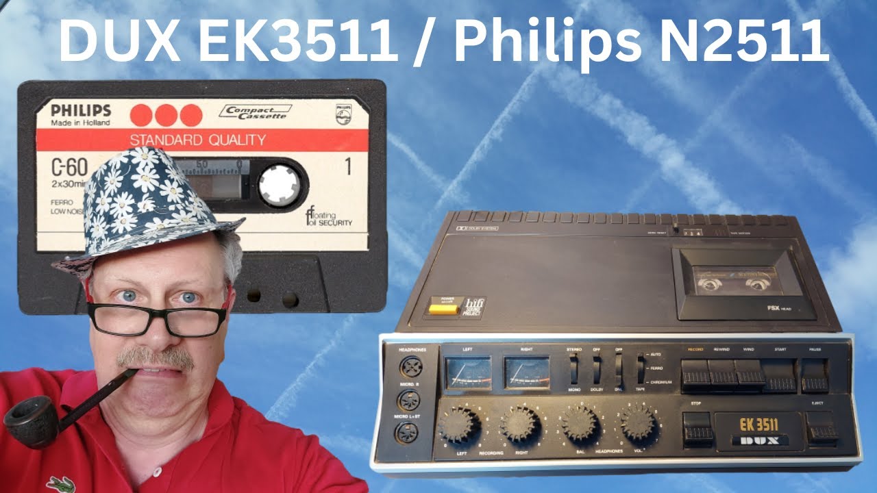 Dux 3511 tape deck Replace Belts