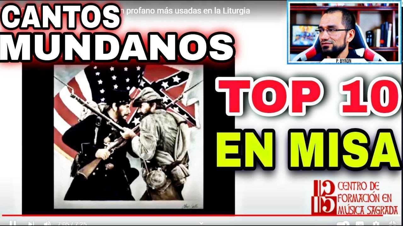 Top 10 Cantos MUNDANOS🔺 en la MISA Católica 👉Sacerdote reacciona
