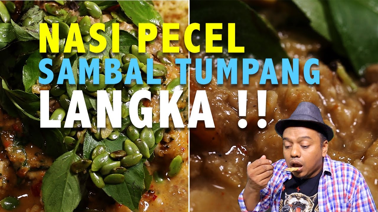 Nasi Pecel Sambal Tumpang Langka Khas Kediri