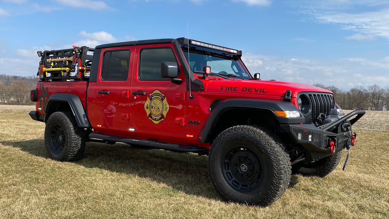Jeep Gladiator Mini Brush Truck, The “Fire Devil” | 911RR