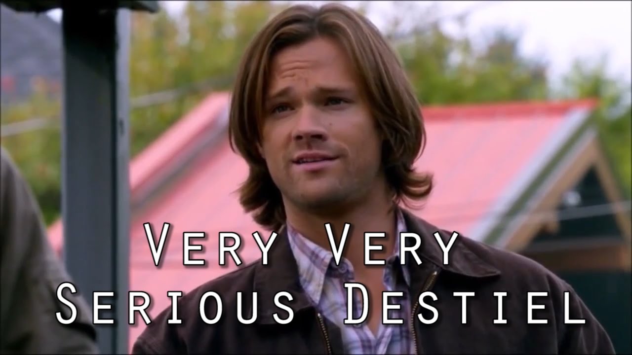 Destiel Crack #1 — Very very serious Destiel...