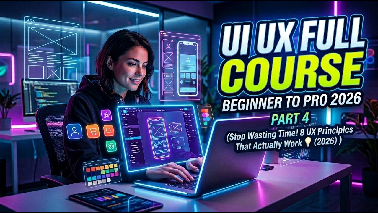 How to Master UX Design Principles (2026) 💡 | 8 Rules That Actually Work