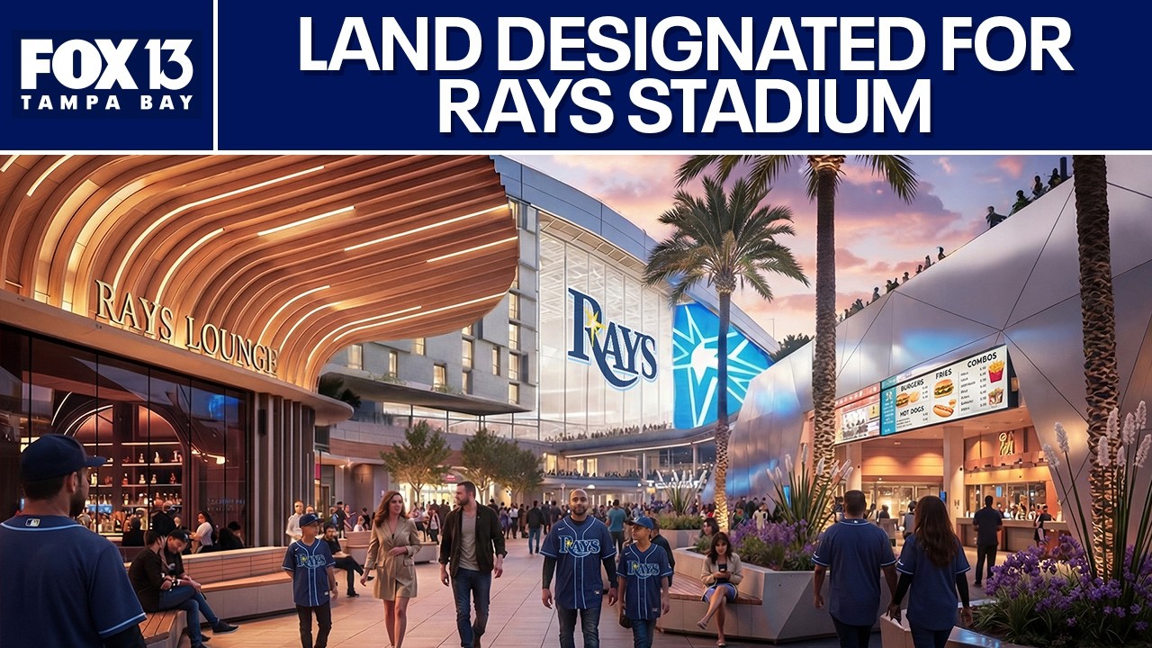 Florida cabinet gives land for Rays stadium