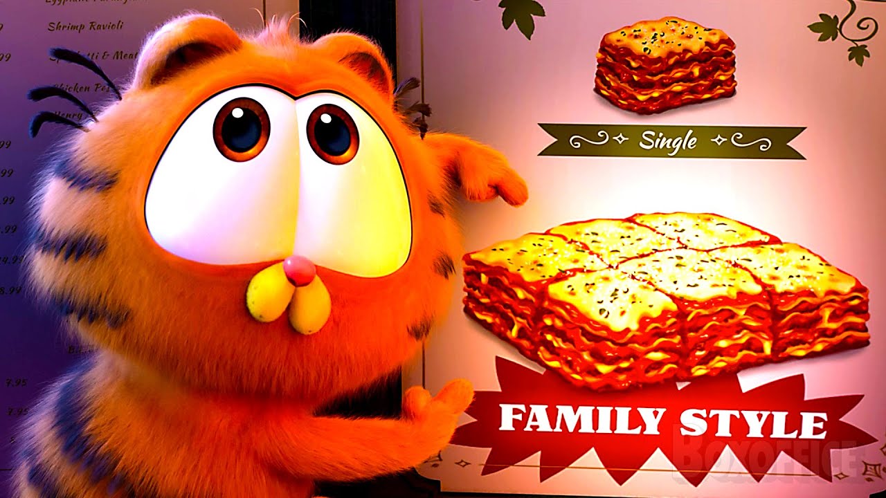 Garfield come TUDO por 10 minutos seguidos 🌀 4K