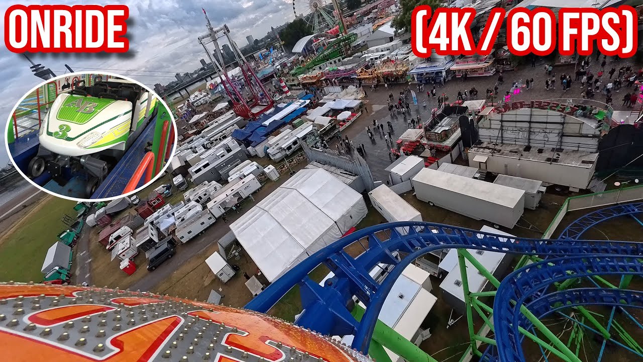 Alpina Bahn (Oscar Bruch) - Onride [4K POV | 60 fps] - Rheinkirmes 2025 in Düsseldorf