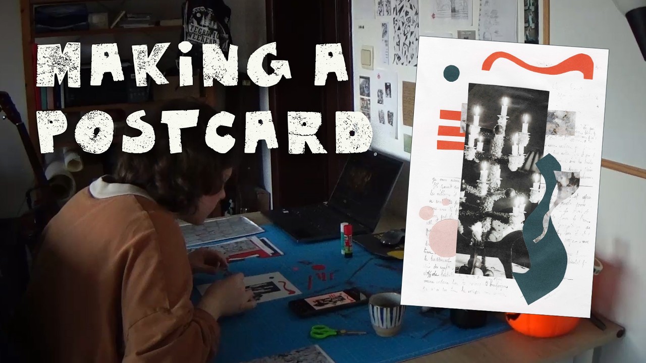 creative collage art session | no music, body doubling inspiration