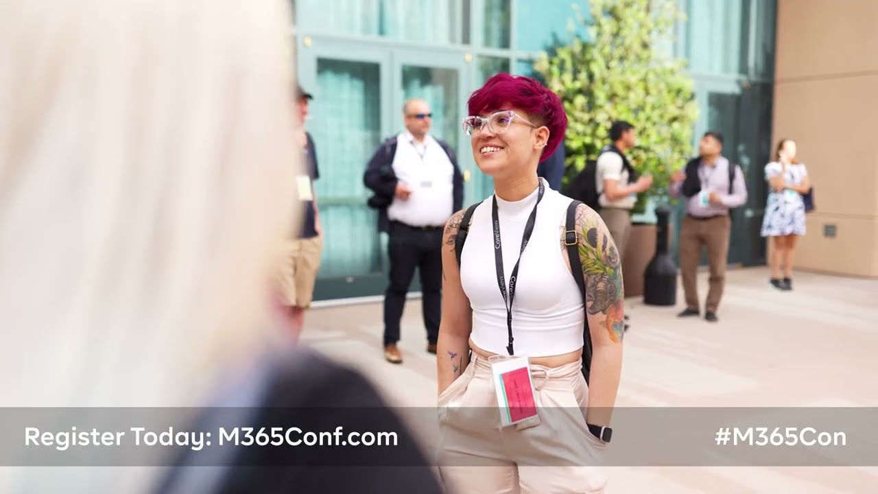 The Microsoft 365 Community Conference is just right for you!