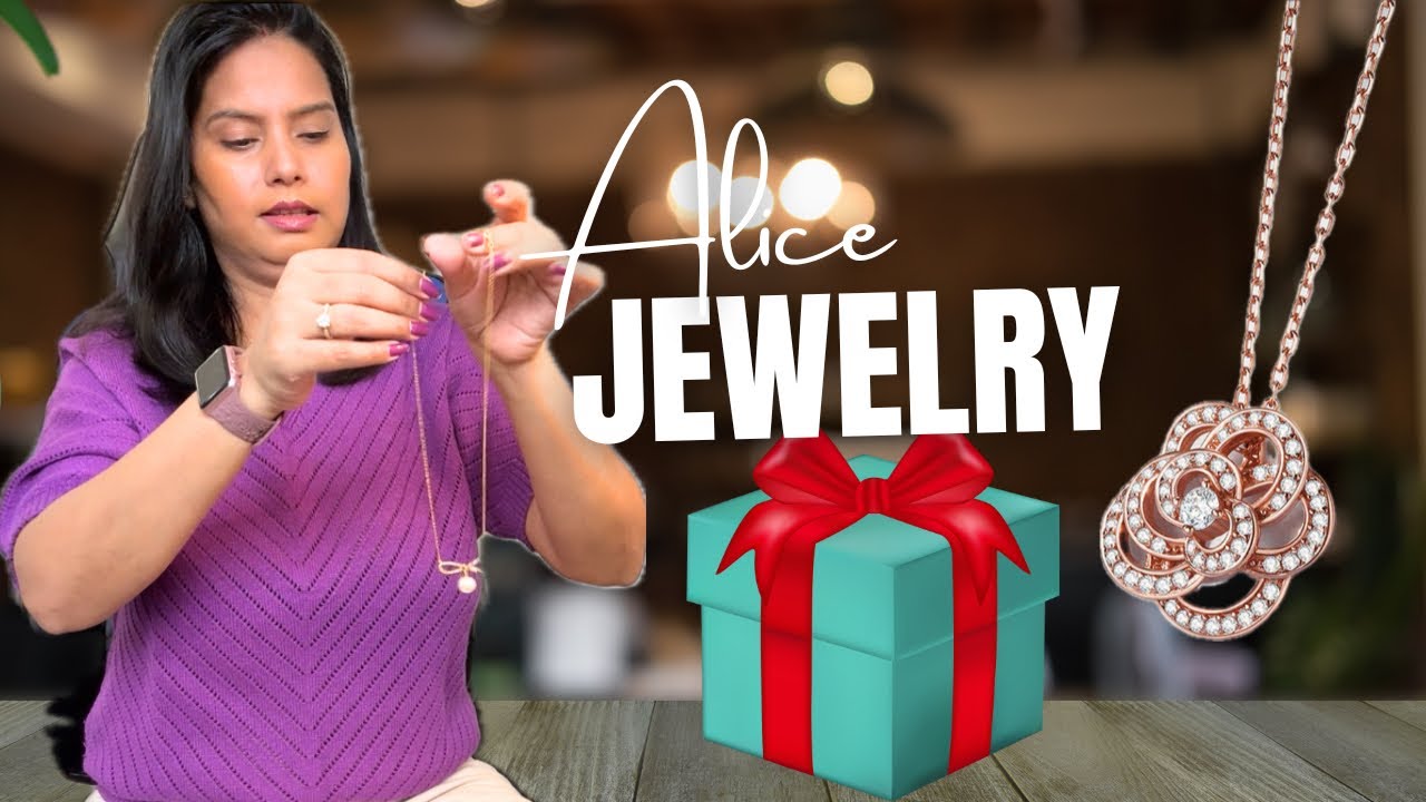 Unboxing Necklaces From Alice Jewelry​⁠​⁠@alicejewelry