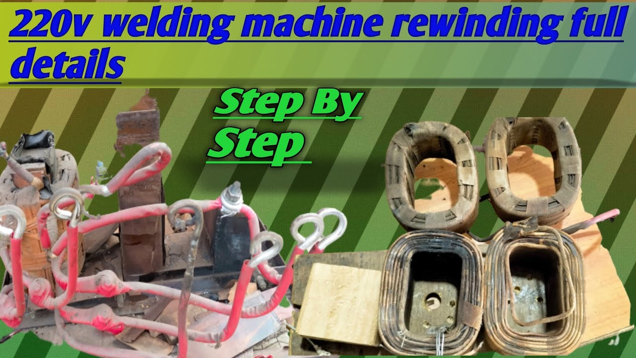 220v welding machine rewinding full details || how to repair welding machine || #hindi #video