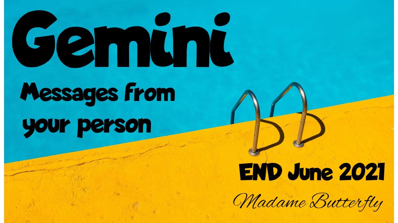 ♊GEMINI💖~YOU'RE ALREADY MINE 👰🤵🏡(YOU JUST DON'T KNOW IT YET 😘)~June 2021/Timeless