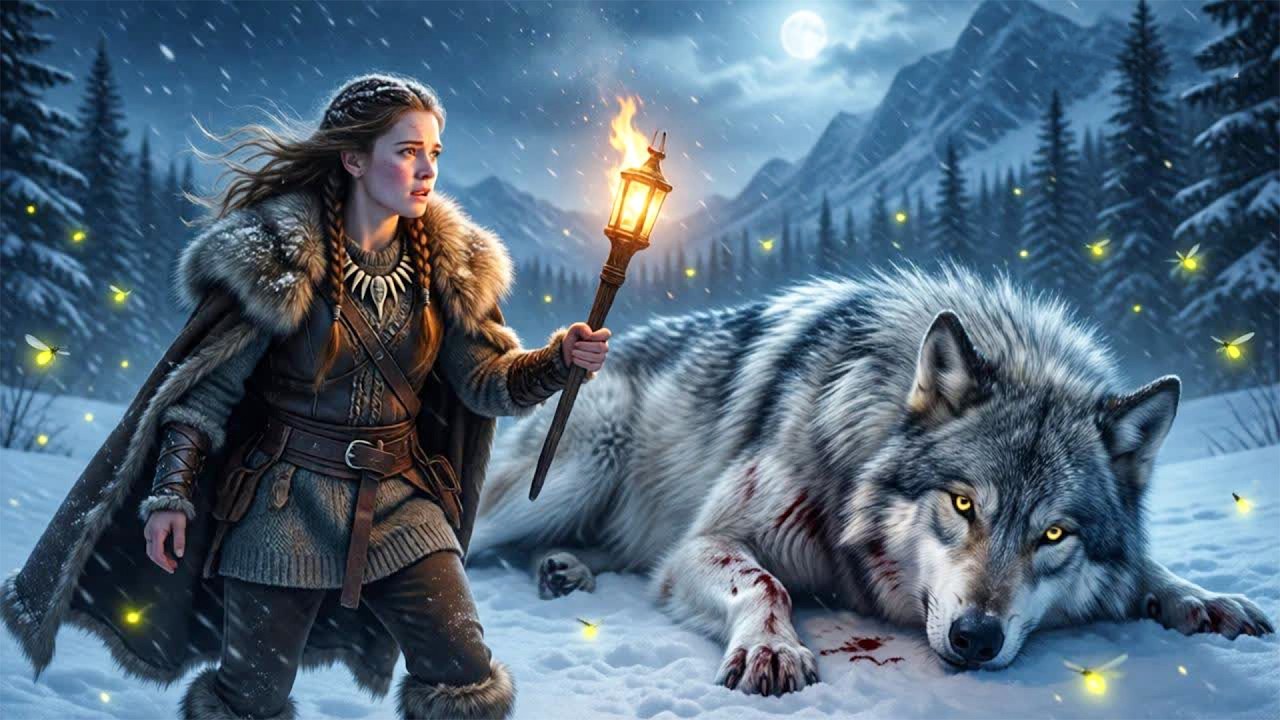 Rejected Omega Followed the Silver Wolf’s Howl Through the Storm — Unaware He Was the Alpha King
