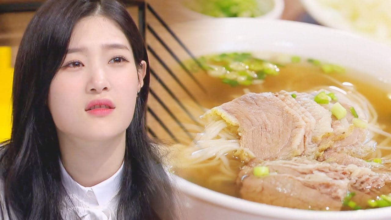 정채연 취향 저격하는 고기 듬뿍! ‘베트남 쌀국수’ @백종원의 3대천왕 68회 20170114