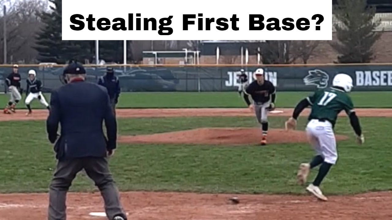 Batter & Runner steal first base? Is that even a thing?