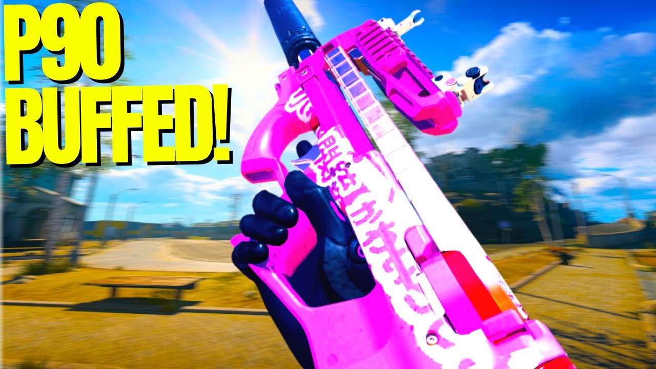 *BUFFED* P90 is INSANE in WARZONE! (Best P90 Class Setup)