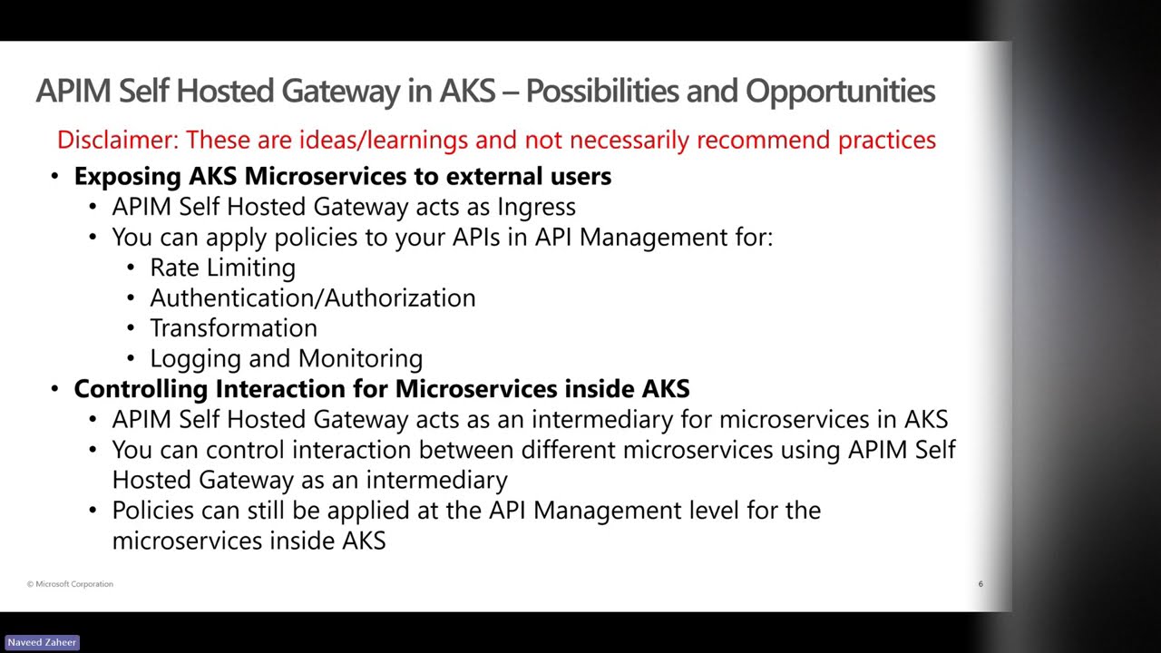 Расширение возможностей Azure API Management для AKS с помощью Self Hosted Gateway