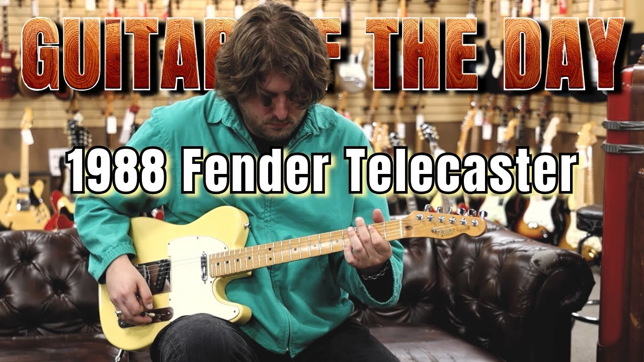 Fender Telecaster 1988 года | Гитара дня
