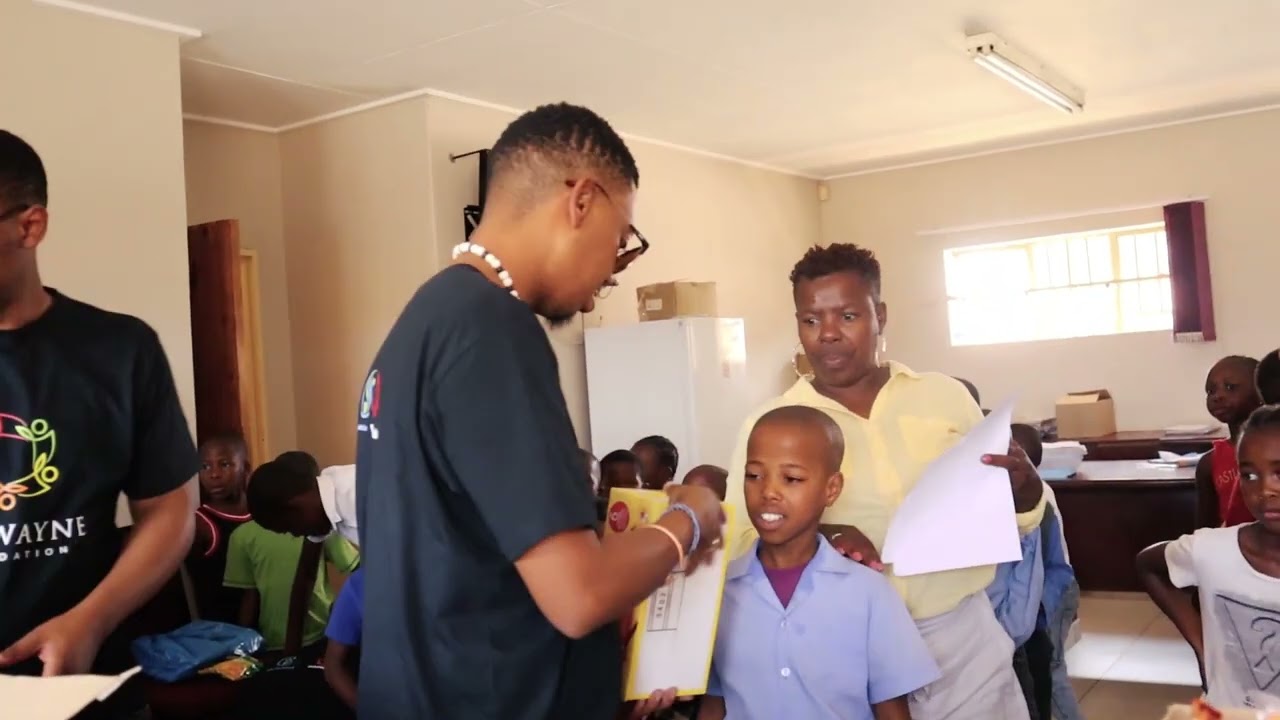 Changing Lives: Refwayne's Impactful Gift to Soweto Schools