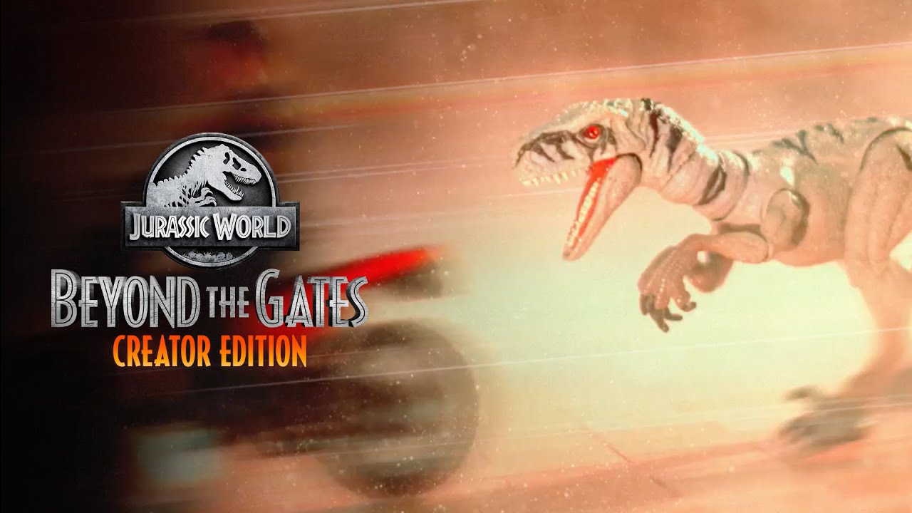 Jurassic World Hammond Collection Atrociraptor &lsquo;Ghost&rsquo; | Beyond the Gates Creator Edition 9