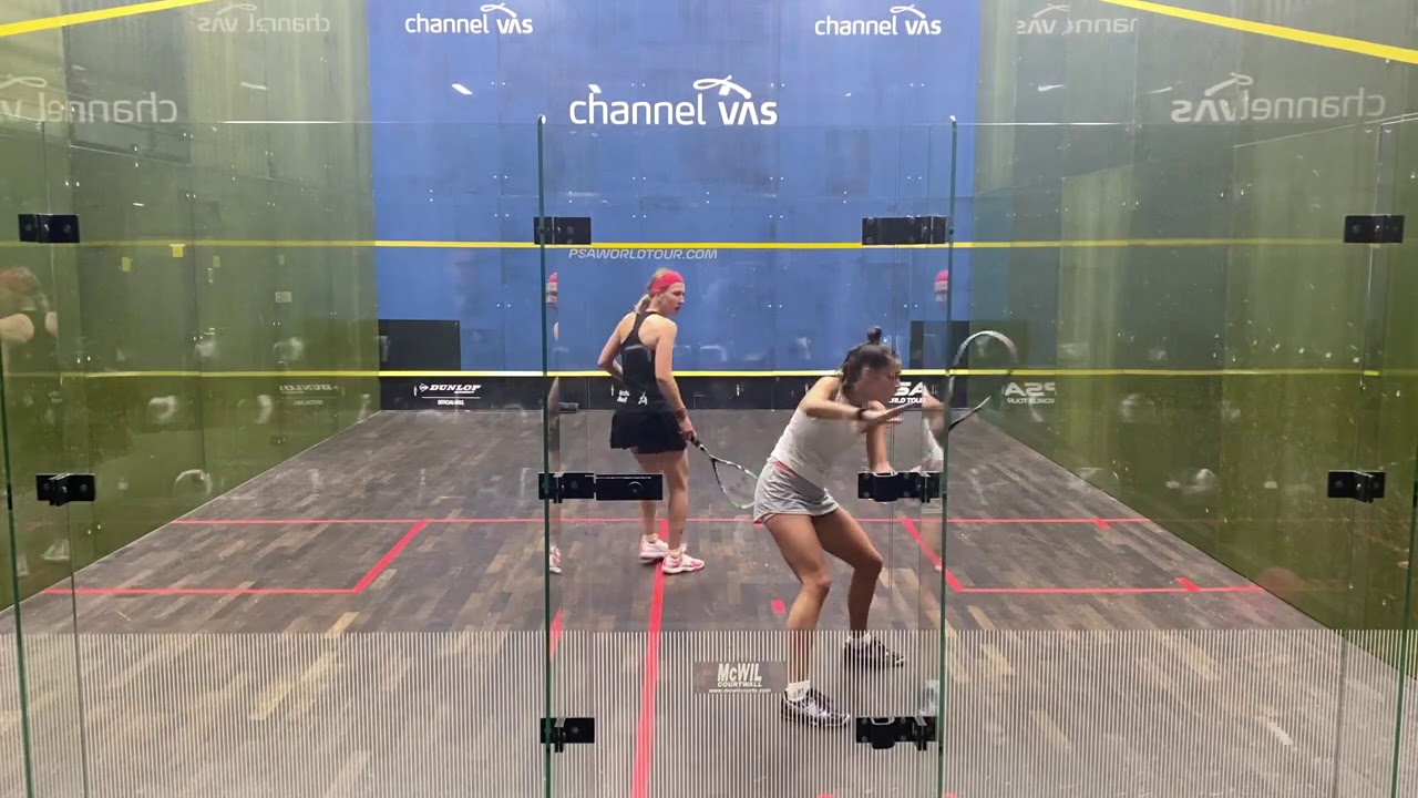 ALISON WATERS v JASMINE HUTTON | PRO SQUASH CHALLENGE SERIES | Full Match Replay