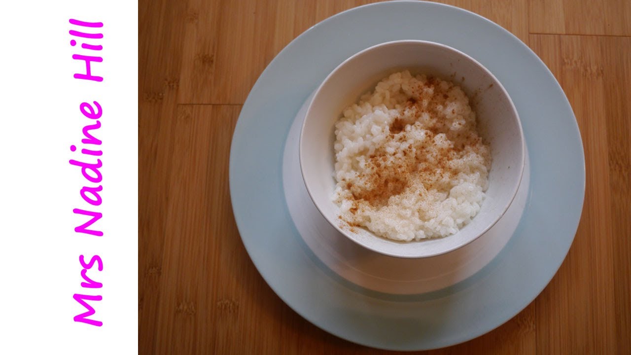 My easy Slimming World rice pudding recipe