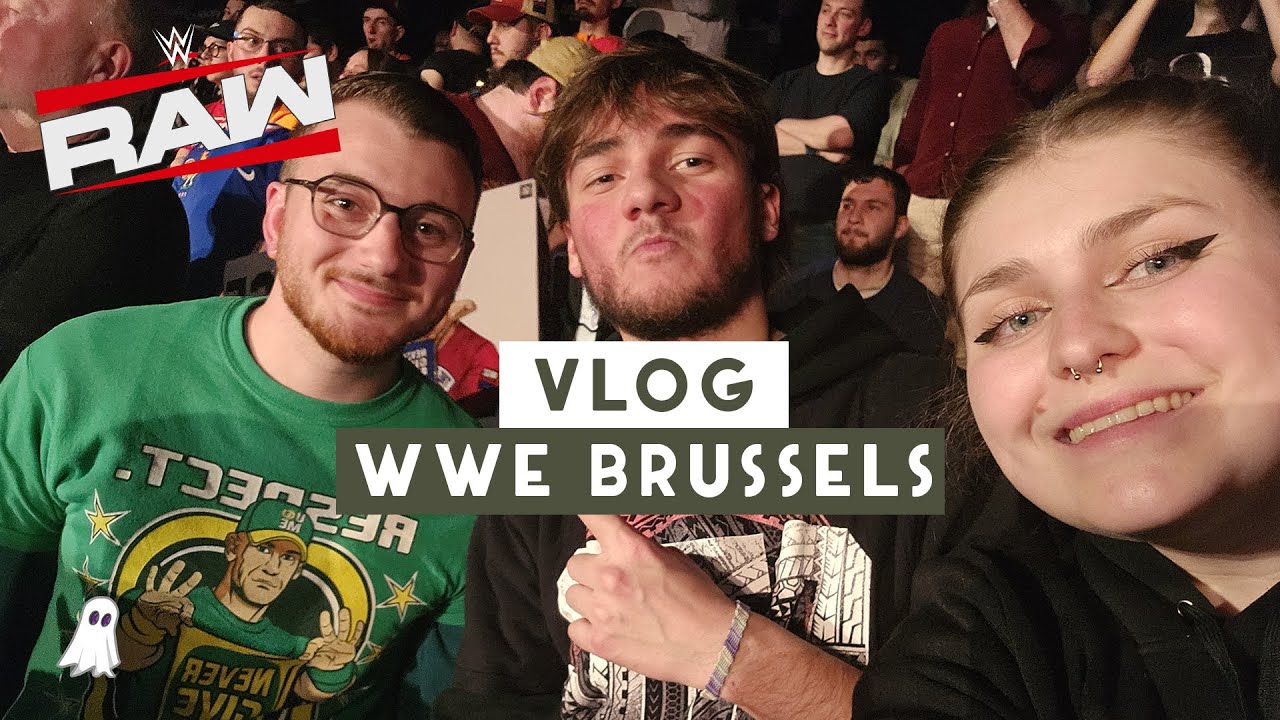 VLOG - WWE RAW BRUSSELS BELGIUM 2025