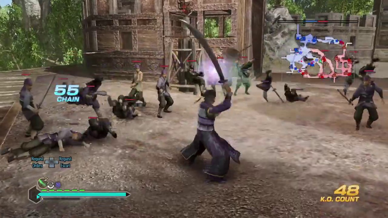 DYNASTY WARRIORS 8 Empires Free Alliances Version GamePlay