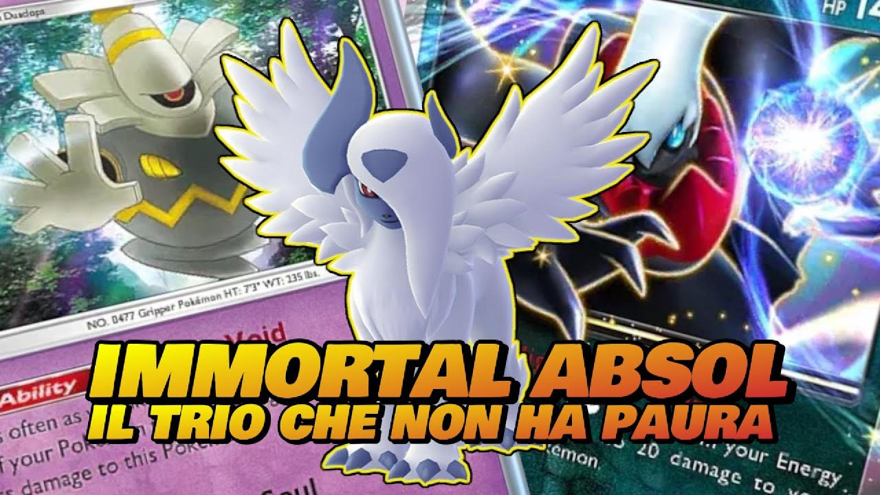 IMMORTAL ABSOL – Il trio che non muore MAI! 🔥🖤 Deck Dusknoir/Absol + Gameplay