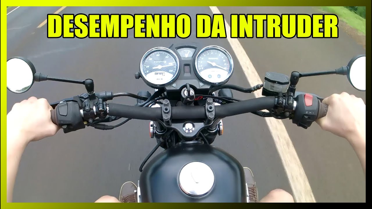 Teste de desempenho, acelerando TUDO na Intruder 125!