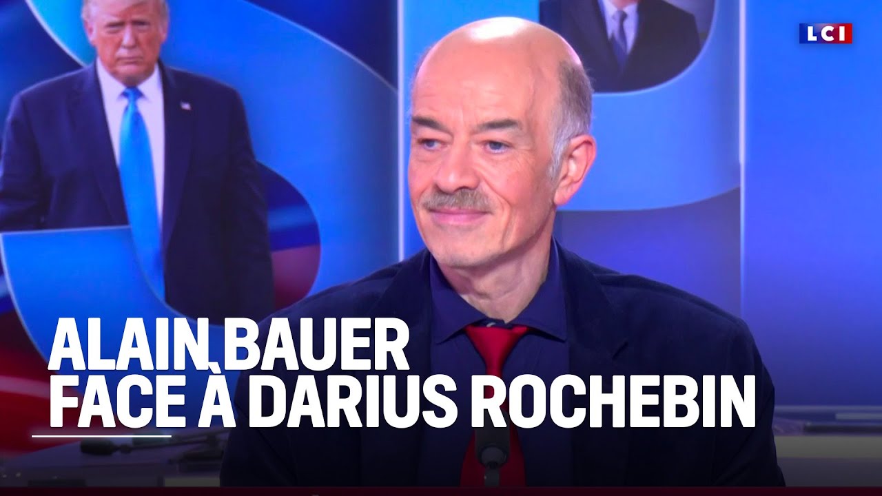 Alain Bauer face à Darius Rochebin｜LCI