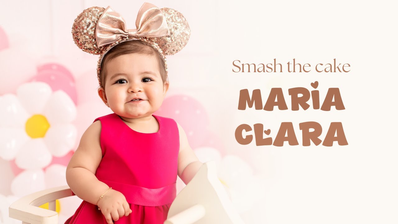 Smash the cake Maria Clara