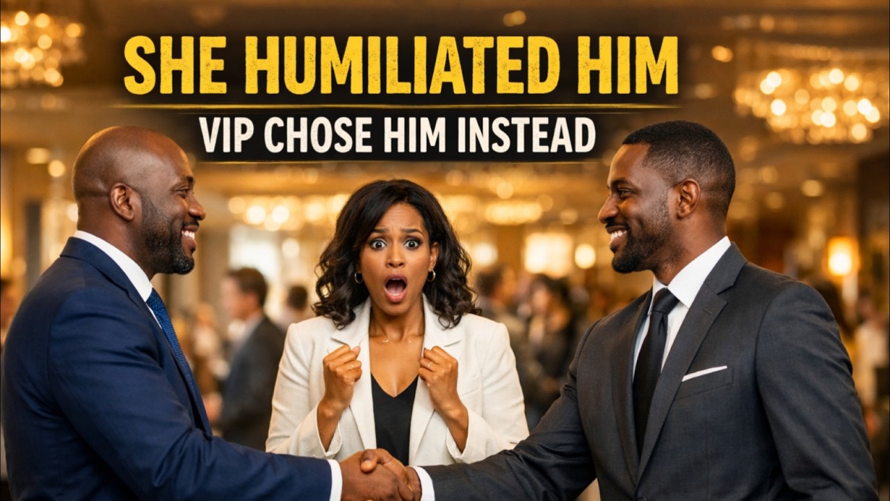 My Wife Shamed Me in Front of Her Clients: ‘He’s Just My Driver’… Until a VIP Recognized Me From...