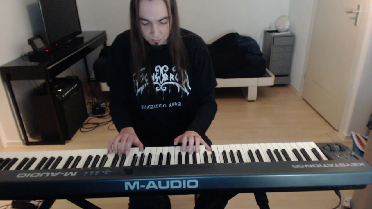 Dimmu Borgir - In Death's Embrace - piano and guitar cover