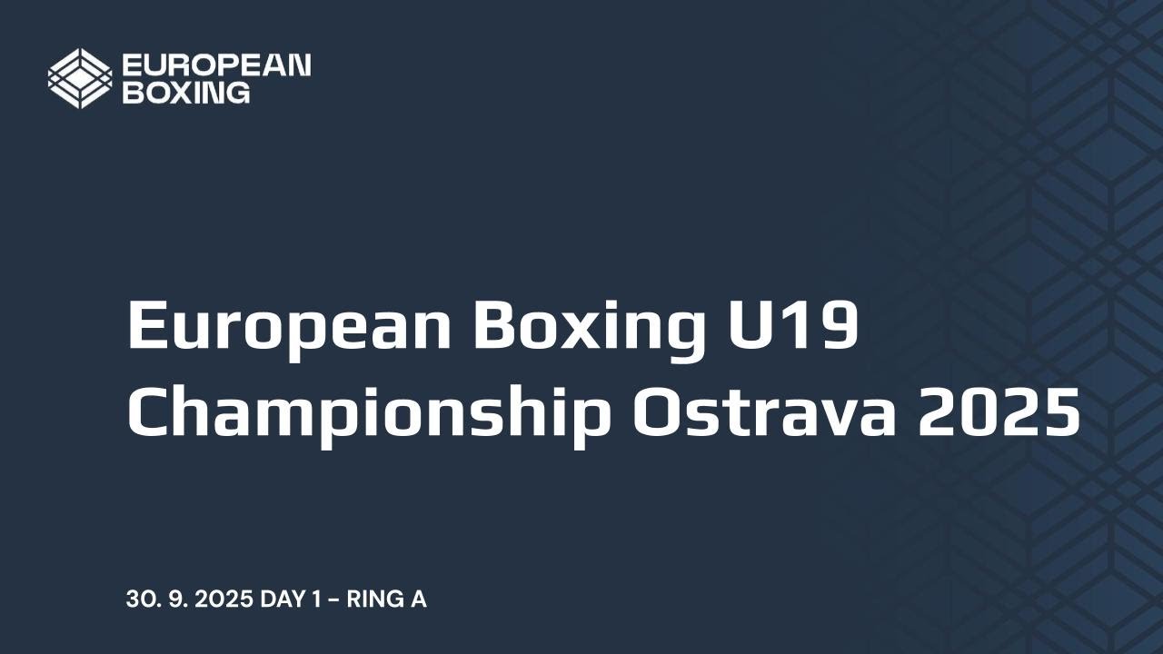 European Boxing U19 Championship Ostrava 2025 - DAY 1 - RING A