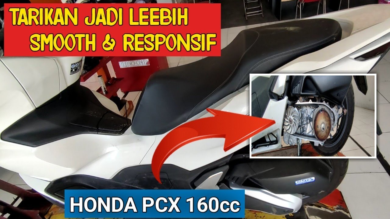 MUDAH ‼️MENGATASI CVT PCX 160 BERISIK KLOTOK-KLOTOK KASAR ..